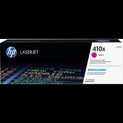 Hewlett Packard (HP) HP 410X High Yield Magenta Original LaserJet Toner Cartridge