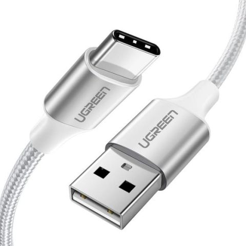 Ugreen 60131 USB cable 1 m USB C USB A 0.48 Gbit/s White