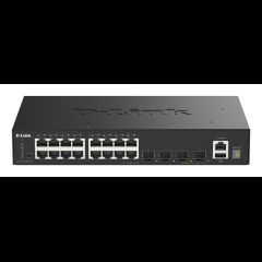D-Link 20-Port Gigabit Stackable Smart Managed Switch with 4 x 10G SFP+ Ports