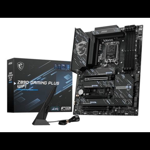 MSI Z890 GAMING PLUS WIFI mātes plate Intel Z890 LGA 1851 (Socket V1) ATX