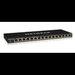 Netgear GS316P Unmanaged Gigabit Ethernet (10/100/1000) Power over Ethernet (PoE…