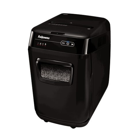 Fellowes AutoMax 200M измельчитель бумаги Микро-поперечная резка Черный