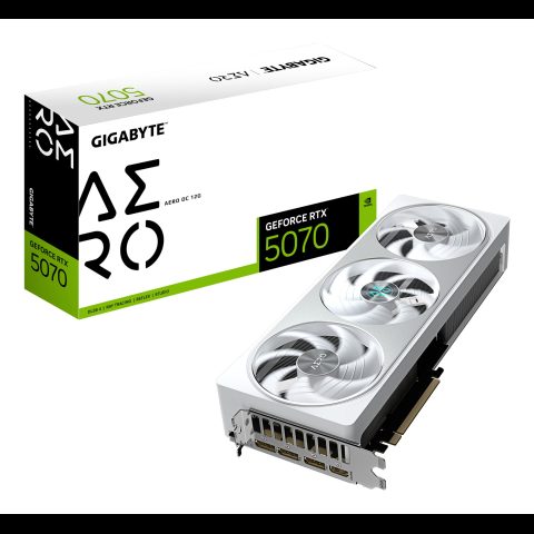 Gigabyte GeForce RTX 5070 AERO OC 12G NVIDIA 12 GB GDDR7