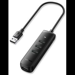 Ugreen 10915 хаб-разветвитель USB 3.2 Gen 1 (3.1 Gen 1) Type-A 5000 Мбит/с Черн…