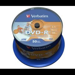 Verbatim 43533 blank DVD 4.7 GB DVD-R 50 pc(s)