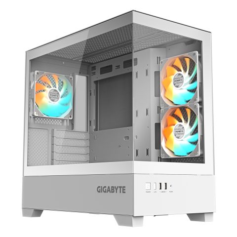 Gigabyte C201 PANORAMIC ICE Midi Tower Белый