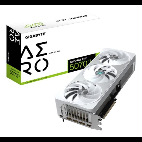 Gigabyte GeForce RTX 5070 Ti AERO OC 16G NVIDIA 16 GB GDDR7