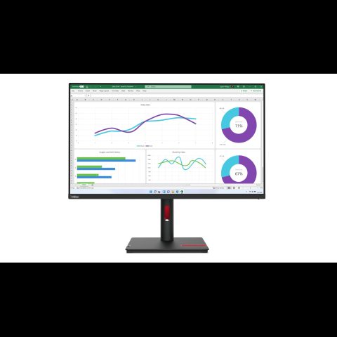 Lenovo ThinkVision T32h-30 computer monitor 80 cm (31.5") 2560 x 1440 pixels Qu…