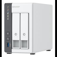 QNAP TS-216G NAS/storage server Tower Cortex-A Cortex-A55 4 GB 0 TB White