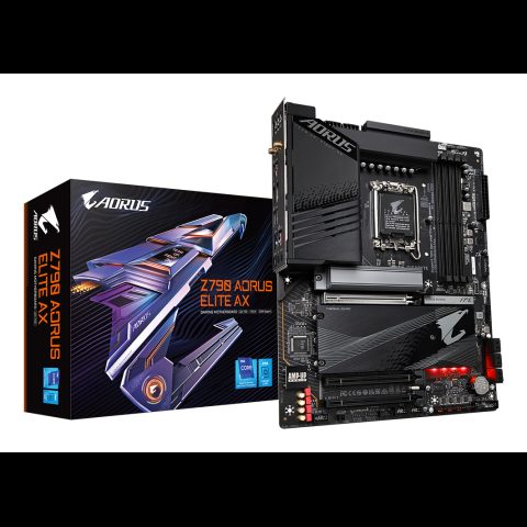 Gigabyte Z790 AORUS ELITE AX Motherboard - Supports Intel Core 14th CPUs