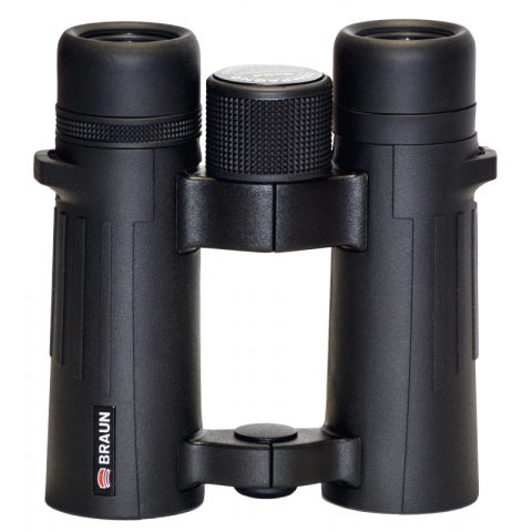 Braun Compagno 8 x 34 WP binoklis BAK-4 Roof Melns