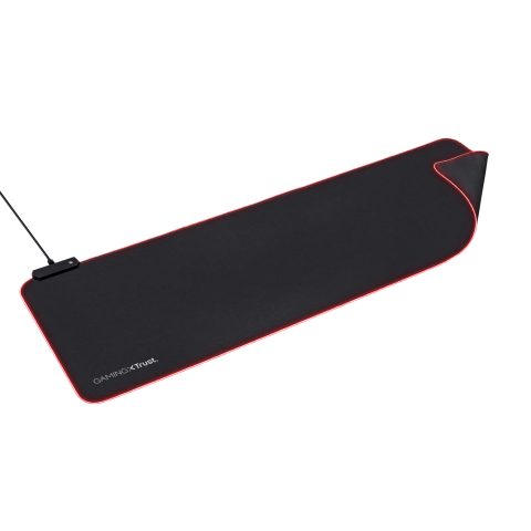 Trust GXT 764 Glide-Flex XXL Spēļu peles paliktnis Melns