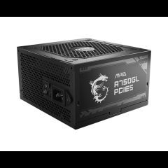 MSI MAG A750GL PCIE5 power supply unit 750 W 20+4 pin ATX ATX Black