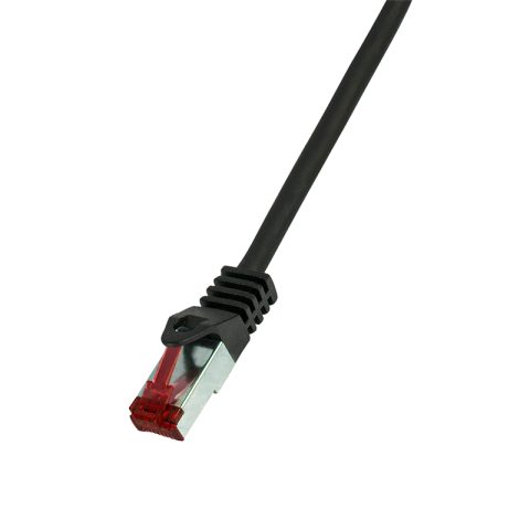 LogiLink CQ2073S tīkla kabelis Melns 5 m Cat6 S/FTP (S-STP) Apaļš