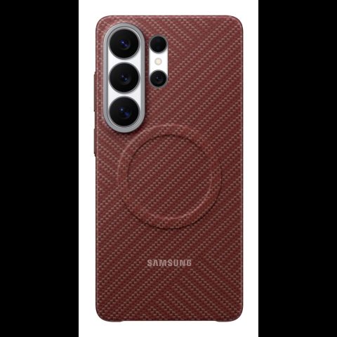 Samsung M3 Carbon Magnet Coralred mobile phone case 17.5 cm (6.9") Cover Red