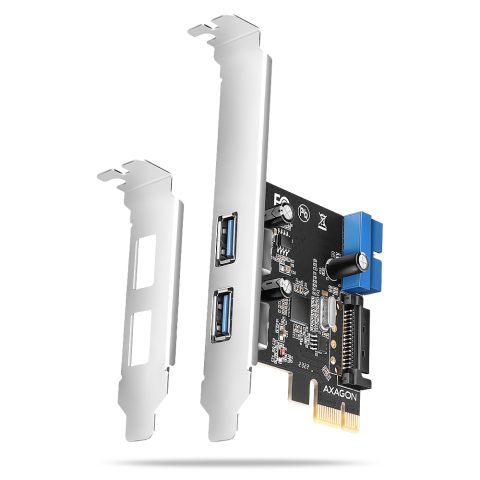 Axagon PCEU-232RS interfeisa karte/adapteris Iekšējs USB 3.2 Gen 1 (3.1 Gen 1)