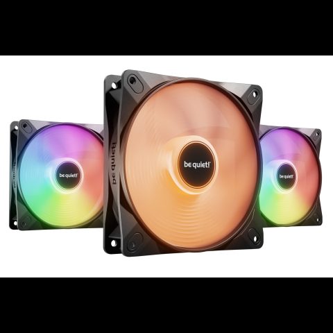be quiet! LIGHT WINGS LX 120mm PWM High Speed 3-Pack Black Datora korpus…