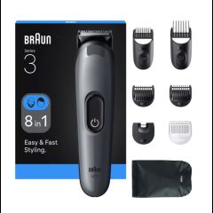 Braun AIO3540 hair trimmers/clipper Black