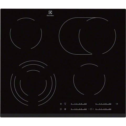 Electrolux EHF6547FXK plīts virsmas sildelements Melns Iebūvēts 4 zone(s)