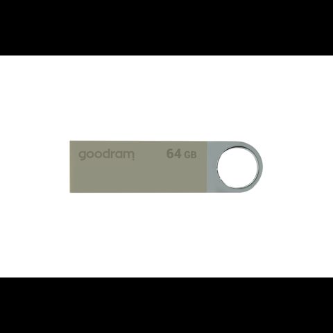 GoodRam UUN2 USB zibatmiņa 64 GB USB Type-A 2.0 Sudrabs