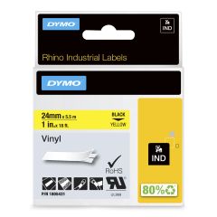 Dymo 1805431 marķēšanas lenta Melns uz dzeltena