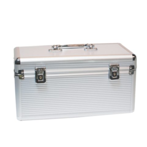 LogiLink UA0219 cieto disku uzglabāšanas soma Suitcase case ABS sintētika Sudrabs