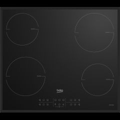Beko HII64205MTB hob Black Built-in 58 cm Zone induction hob 4 zone(s)