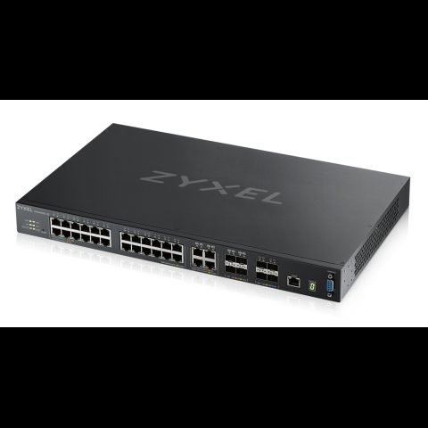Zyxel XGS4600-32 Vadīts L3 Gigabit Ethernet (10/100/1000) Melns