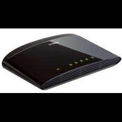 D-Link DES-1005D Unmanaged Fast Ethernet (10/100) Black