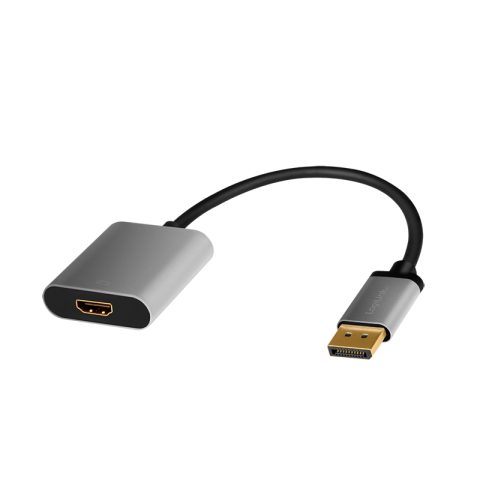LogiLink CDA0108 video cable adapter 0.15 m DisplayPort HDMI Black