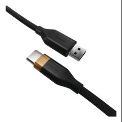 Duracell DRU5011A USB kabelis 1 m USB A USB C Melns