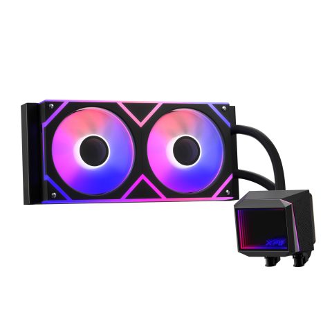 ADATA XPG LEVANTE II Процессор Liquid cooling kit 12 cm Черный