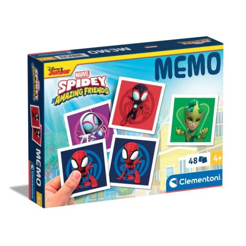 Clementoni Memo Spidey Card Game Memory