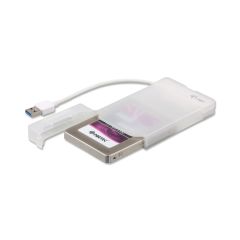 I-tec MYSAFEU314 cieto disku uzglabāšanas sistēma HDD/SSD korpuss Balts 2.5"