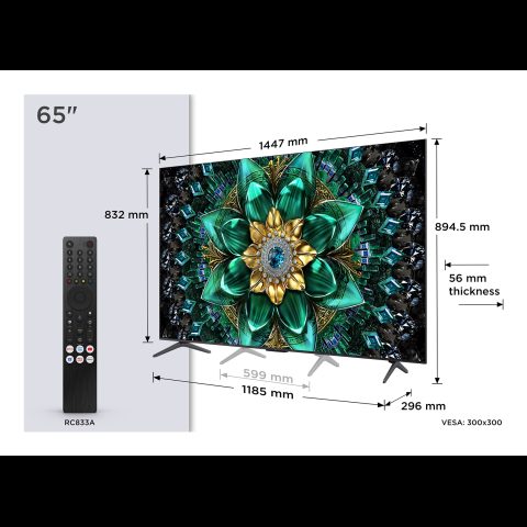 TCL Q6C 65Q6C телевизор 165