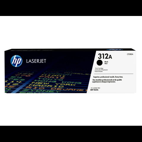 Hewlett Packard (HP) HP 312A Black LaserJet Toner Cartridge