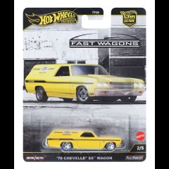 Hot Wheels Premium Car Culture Fast Wagons '70 Chevelle SS Wagon1:64 Sca…