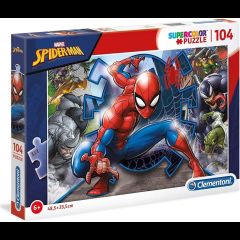 Clementoni Spider-Man Jigsaw puzzle 104 pc(s) Cartoons