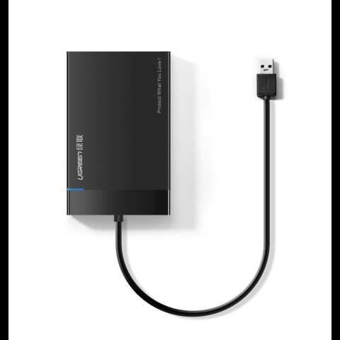 Ugreen 30847 корпус для накопителя Чехол дляжестких и твердотельных дисков Черн…