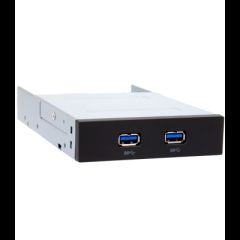 Chieftec MUB-3002 drive bay panel 8.89 cm (3.5") Carrier panel Black