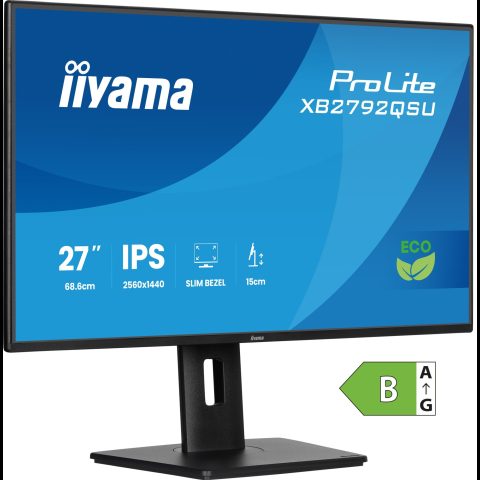 Iiyama ProLite XB2792QSU-B1 monitori 68