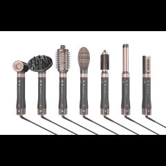 GA.MA Multistyler UniQ Vibrance Daudzfunkcionāls matu veidotājs Airflow Pelēks