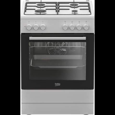 Beko FBE62120WD Отдельностоящая плита для готовки Электричество Газовый Черны…