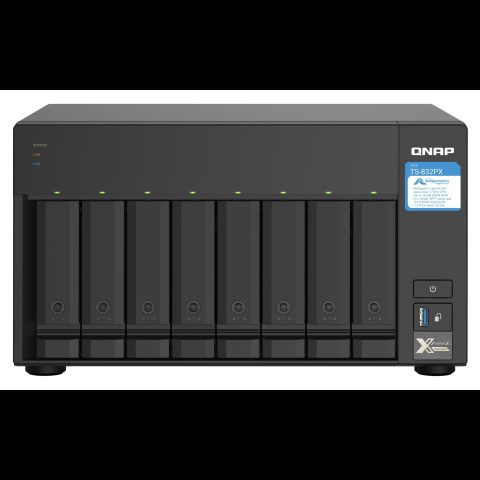 TS-832PX NAS Tower Annapurna Labs AL324 4 GB DDR4 0 TB QNAP Turbo System…