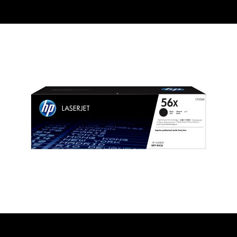 Hewlett Packard (HP) HP 56X High Yield Black Original LaserJet Toner Cartridge