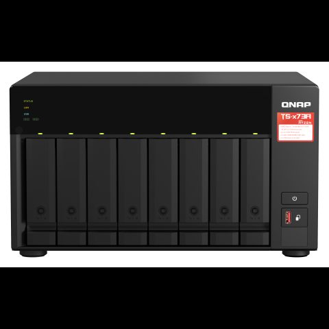 TS-873A NAS Tower Ryzen Embedded V1500B 8 GB DDR4 0 TB QNAP Turbo System…
