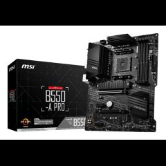 MSI B550-A PRO mātes plate AMD B550 Ligzda AM4 ATX