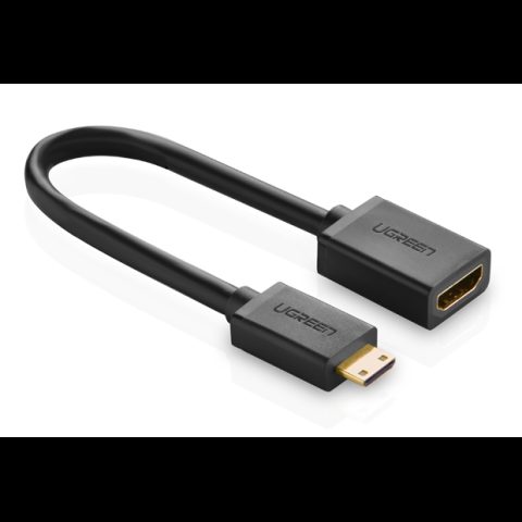 iLike Ugreen 20137 HDMI kabelis Mini-HDMI Melns