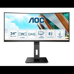 AOC P2 CU34P2A computer monitor 86.4 cm (34") 3440 x 1440 pixels Quad HD LED…