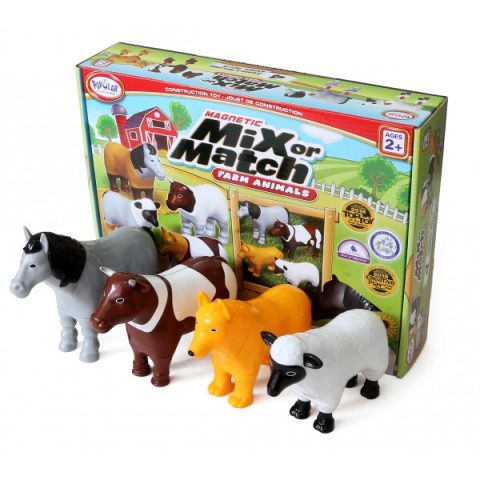 Malik Popular Playthings Mix or Match Animals Farm